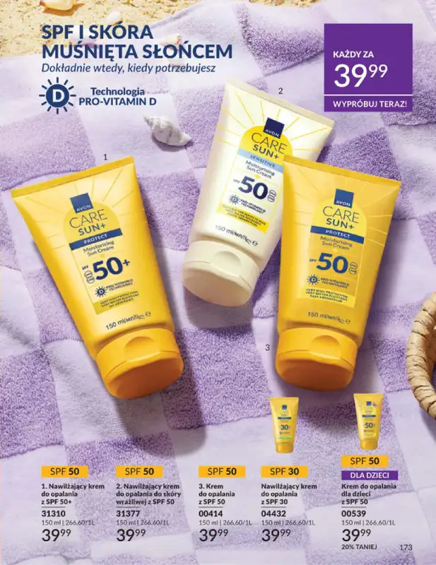 AVON - gazetka promocyjna Katalog Lipiec 2026 od środy 01.07 do piątku 31.07 - strona 173