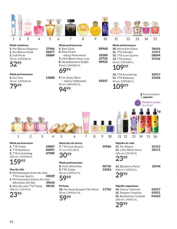AVON - gazetka promocyjna Katalog Lipiec 2026 od środy 01.07 do piątku 31.07 - strona 92