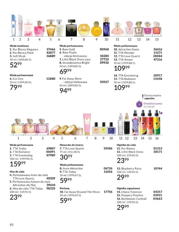 AVON - gazetka promocyjna Katalog Lipiec 2026 od środy 01.07 do piątku 31.07 - strona 92