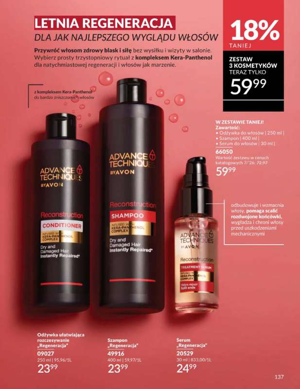 AVON - gazetka promocyjna Katalog Lipiec 2026 od środy 01.07 do piątku 31.07 - strona 137
