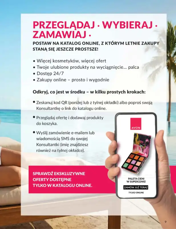 AVON - gazetka promocyjna Katalog Lipiec 2026 od środy 01.07 do piątku 31.07 - strona 9