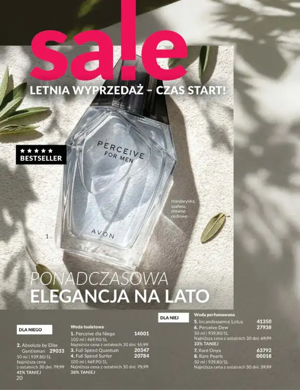 AVON - gazetka promocyjna Katalog Lipiec 2026 od środy 01.07 do piątku 31.07 - strona 20