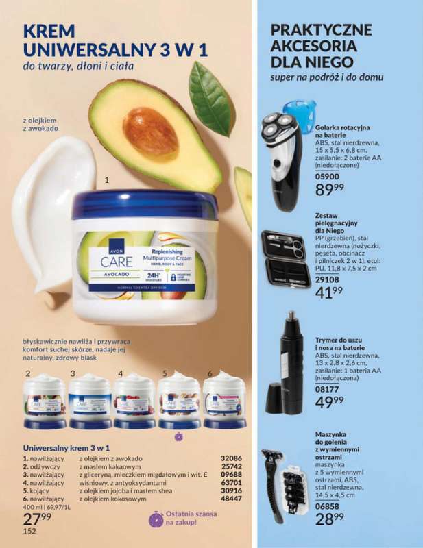 AVON - gazetka promocyjna Katalog Lipiec 2026 od środy 01.07 do piątku 31.07 - strona 152