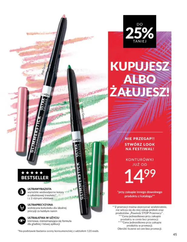 AVON - gazetka promocyjna Katalog Lipiec 2026 od środy 01.07 do piątku 31.07 - strona 45