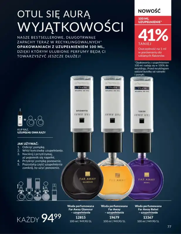 AVON - gazetka promocyjna Katalog Lipiec 2026 od środy 01.07 do piątku 31.07 - strona 77