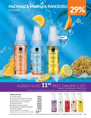 AVON - gazetka promocyjna Katalog Lipiec 2026 od środy 01.07 do piątku 31.07 - strona 179