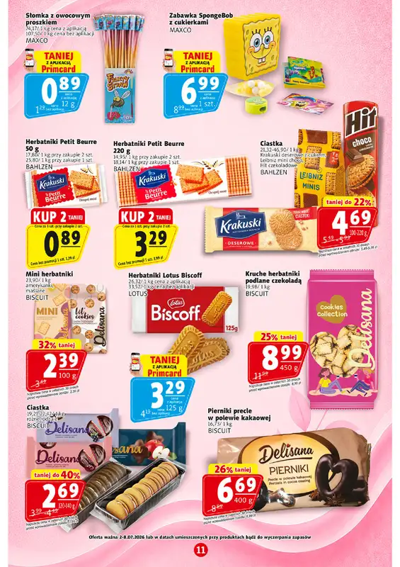 Prim Market - gazetka promocyjna Gazetka od czwartku 02.07 do środy 08.07 - strona 11