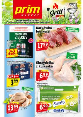 Prim Market - gazetka promocyjna Gazetka od czwartku 02.07 do środy 08.07