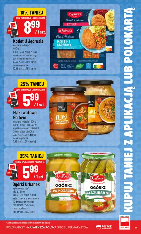 POLOmarket - gazetka promocyjna Kupuj taniej z POLOappką od środy 01.07 do wtorku 07.07 - strona 11
