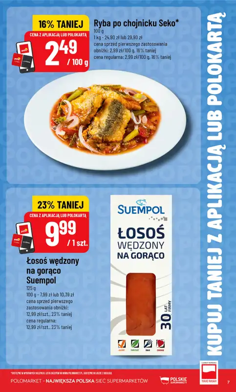 POLOmarket - gazetka promocyjna Kupuj taniej z POLOappką od środy 01.07 do wtorku 07.07 - strona 7