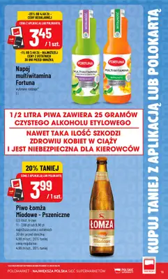 POLOmarket - gazetka promocyjna Kupuj taniej z POLOappką od środy 01.07 do wtorku 07.07 - strona 15