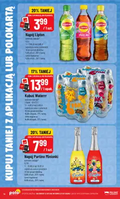 POLOmarket - gazetka promocyjna Kupuj taniej z POLOappką od środy 01.07 do wtorku 07.07 - strona 14