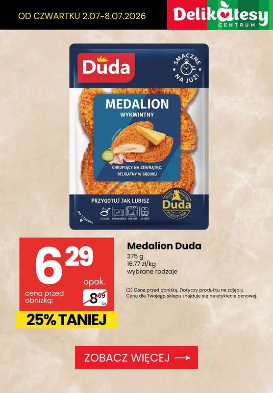 Delikatesy Centrum - gazetka promocyjna DANIA GOTOWE - teraz taniej! od czwartku 02.07 do środy 08.07 - strona 3