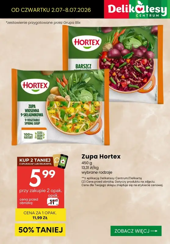 Delikatesy Centrum - gazetka promocyjna DANIA GOTOWE - teraz taniej!   - strona 2
