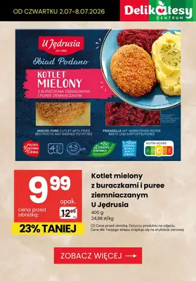 Delikatesy Centrum - gazetka promocyjna DANIA GOTOWE - teraz taniej! od czwartku 02.07 do środy 08.07 - strona 4