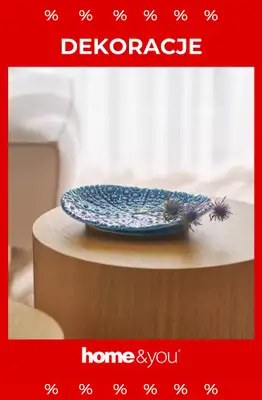 home&you - gazetka promocyjna SALE: dekoracje od środy 01.07 do środy 08.07