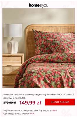 home&you - gazetka promocyjna SALE: tekstylia sypialniane od środy 01.07 do środy 08.07 - strona 6