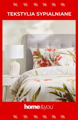 home&you - gazetka promocyjna SALE: tekstylia sypialniane od środy 01.07 do środy 08.07