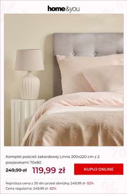 home&you - gazetka promocyjna SALE: tekstylia sypialniane od środy 01.07 do środy 08.07 - strona 2