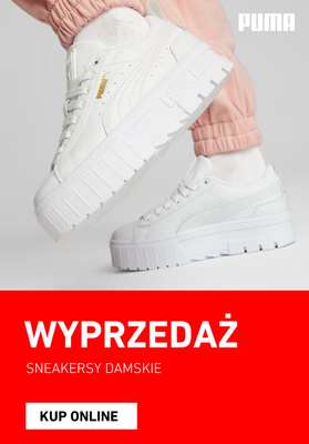 PUMA - gazetka promocyjna Wyprzedaż - sneakersy damskie od środy 01.07 