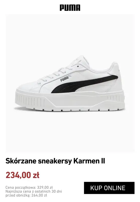 PUMA - gazetka promocyjna Wyprzedaż - sneakersy damskie od środy 01.07  - strona 2