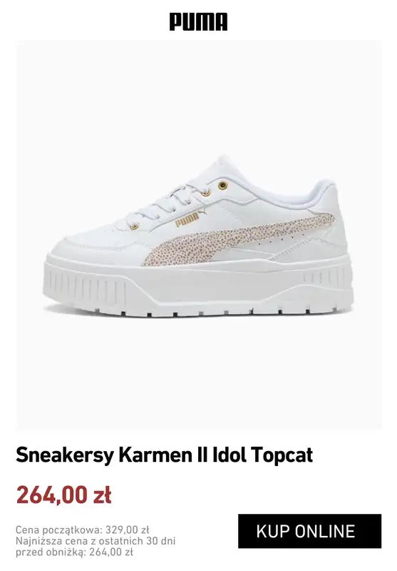 PUMA - gazetka promocyjna Wyprzedaż - sneakersy damskie od środy 01.07  - strona 3