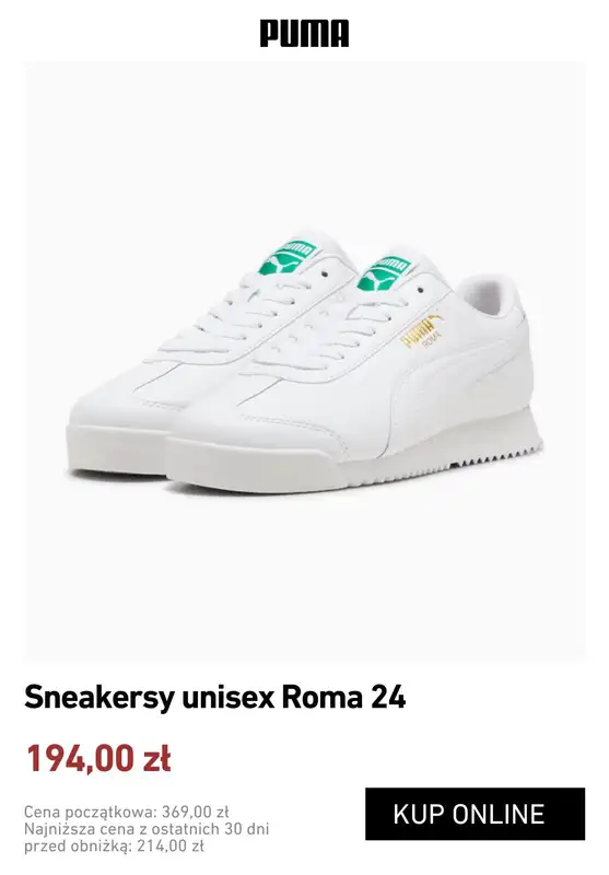 PUMA - gazetka promocyjna Wyprzedaż - sneakersy damskie od środy 01.07  - strona 6