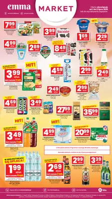 emma MARKET - gazetka promocyjna Oferta spożywcza Emma Market od czwartku 02.07 do środy 08.07
