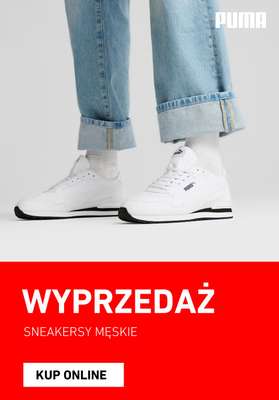 PUMA - gazetka promocyjna Wyprzedaż - sneakersy męskie od środy 01.07 