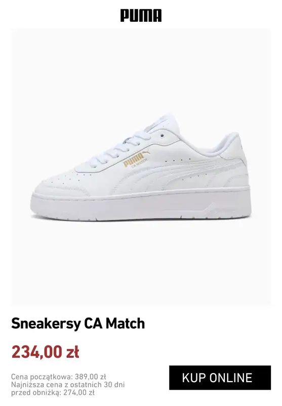 PUMA - gazetka promocyjna Wyprzedaż - sneakersy męskie od środy 01.07  - strona 3