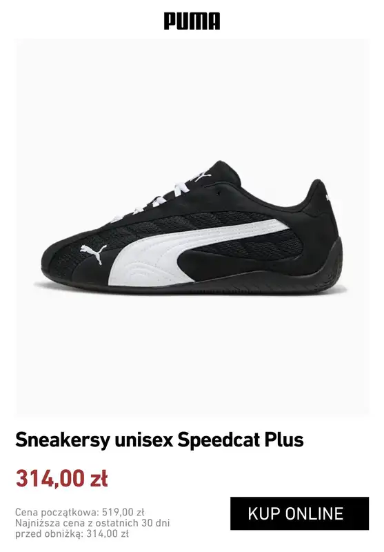 PUMA - gazetka promocyjna Wyprzedaż - sneakersy męskie od środy 01.07  - strona 11