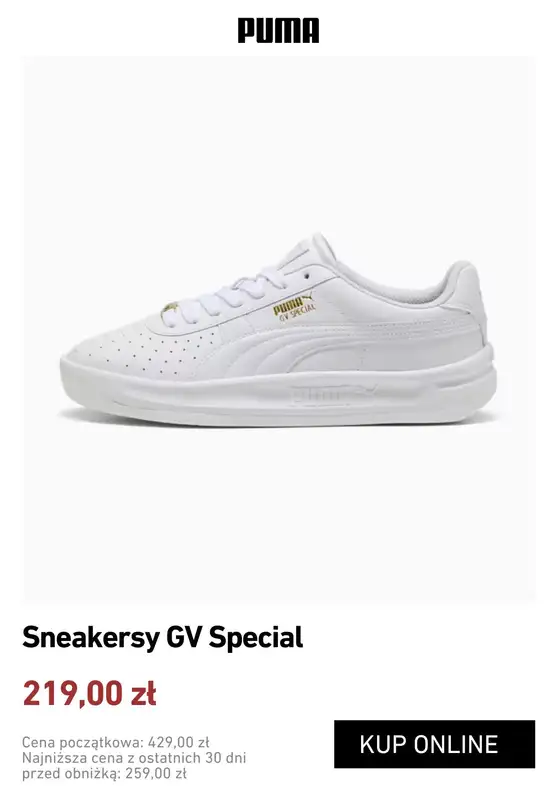 PUMA - gazetka promocyjna Wyprzedaż - sneakersy męskie od środy 01.07  - strona 10