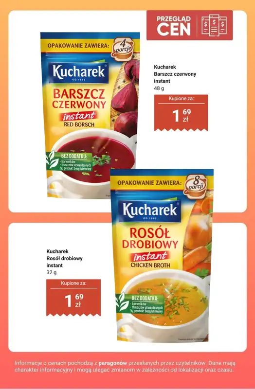 Dino - gazetka promocyjna Dania INSTANT - przegląd cen od czwartku 02.07 do wtorku 07.07 - strona 6