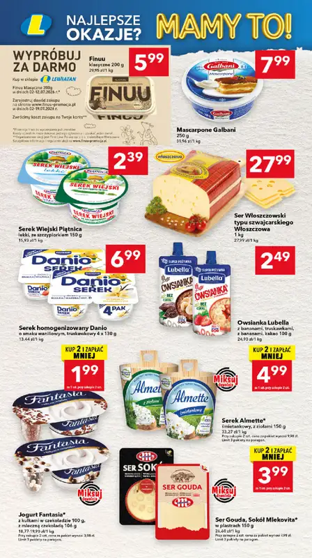 LEWIATAN - gazetka promocyjna Mamy TO w Lewiatanie – woj. lubelskie od czwartku 02.07 do środy 08.07 - strona 4