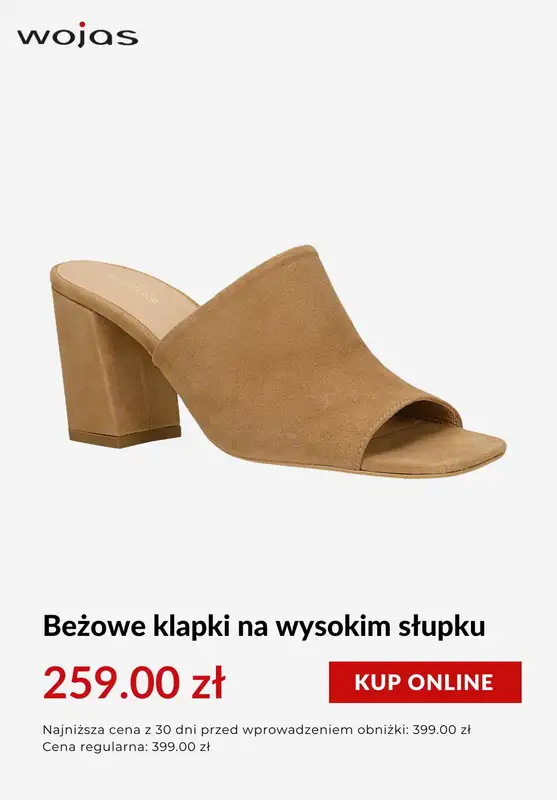 Wojas - gazetka promocyjna Do -50% wyprzedaż kolekcji damskiej od środy 01.07  - strona 2