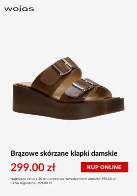 Wojas - gazetka promocyjna Do -50% wyprzedaż kolekcji damskiej od środy 01.07  - strona 16
