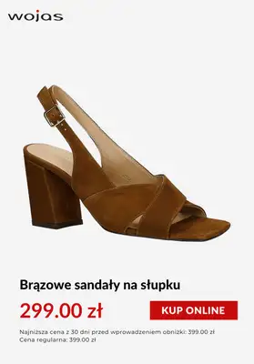 Wojas - gazetka promocyjna Do -50% wyprzedaż kolekcji damskiej od środy 01.07  - strona 9