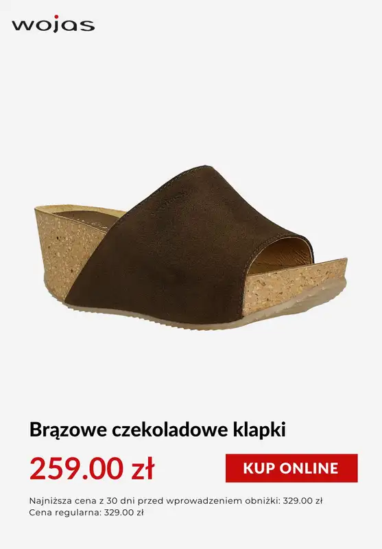 Wojas - gazetka promocyjna Do -50% wyprzedaż kolekcji damskiej od środy 01.07  - strona 7