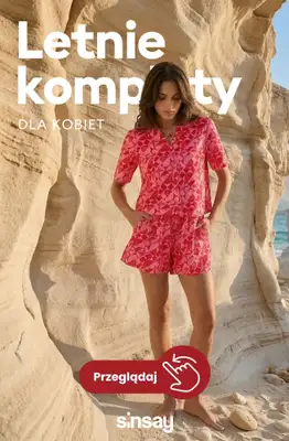 Sinsay - gazetka promocyjna Komplety - wybierz swój zestaw! od środy 01.07 do wtorku 07.07