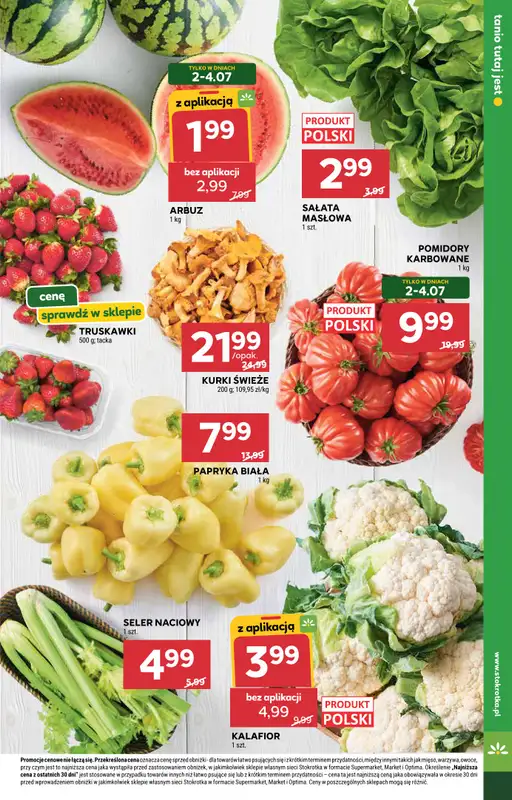 Stokrotka - gazetka promocyjna Gazetka Supermarket od czwartku 02.07 do środy 08.07 - strona 13