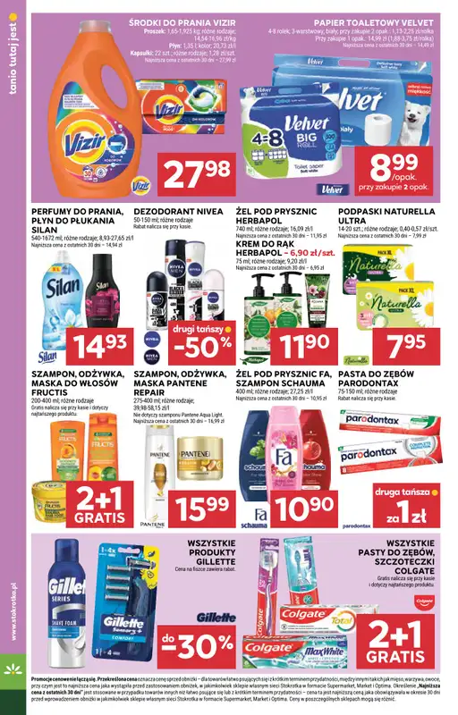 Stokrotka - gazetka promocyjna Gazetka Supermarket od czwartku 02.07 do środy 08.07 - strona 34