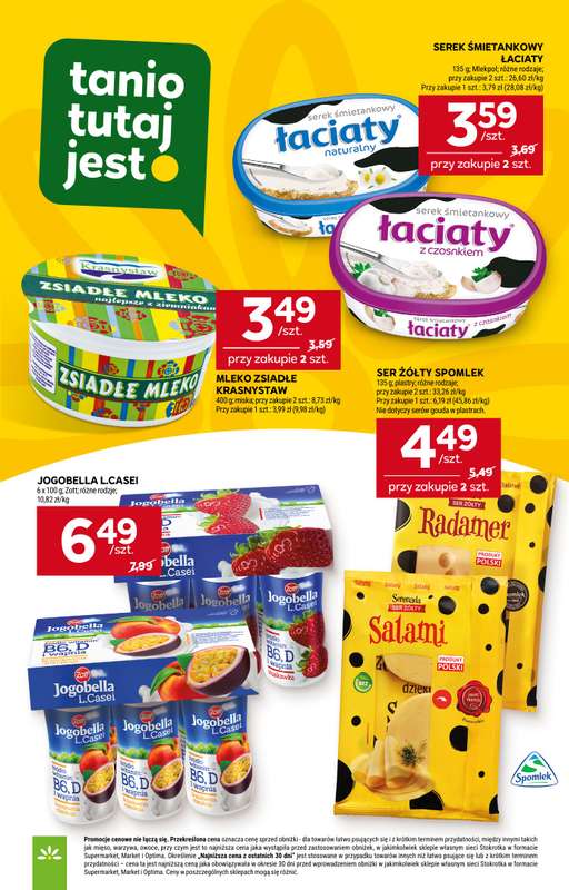 Stokrotka - gazetka promocyjna Gazetka Supermarket od czwartku 02.07 do środy 08.07 - strona 22