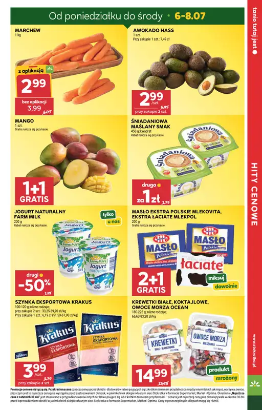 Stokrotka - gazetka promocyjna Gazetka Supermarket od czwartku 02.07 do środy 08.07 - strona 7
