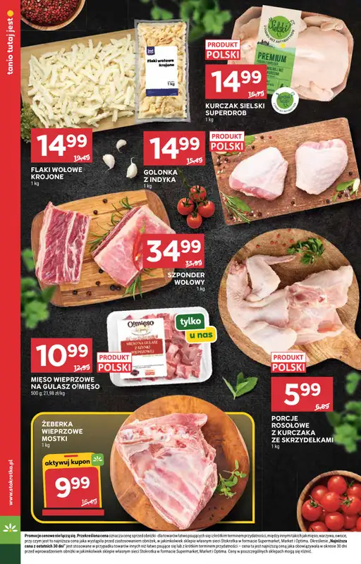 Stokrotka - gazetka promocyjna Gazetka Supermarket od czwartku 02.07 do środy 08.07 - strona 14