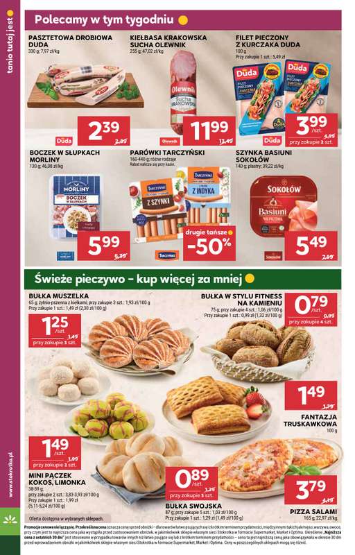 Stokrotka - gazetka promocyjna Gazetka Supermarket od czwartku 02.07 do środy 08.07 - strona 20