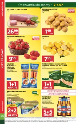 Stokrotka - gazetka promocyjna Gazetka Supermarket od czwartku 02.07 do środy 08.07 - strona 4