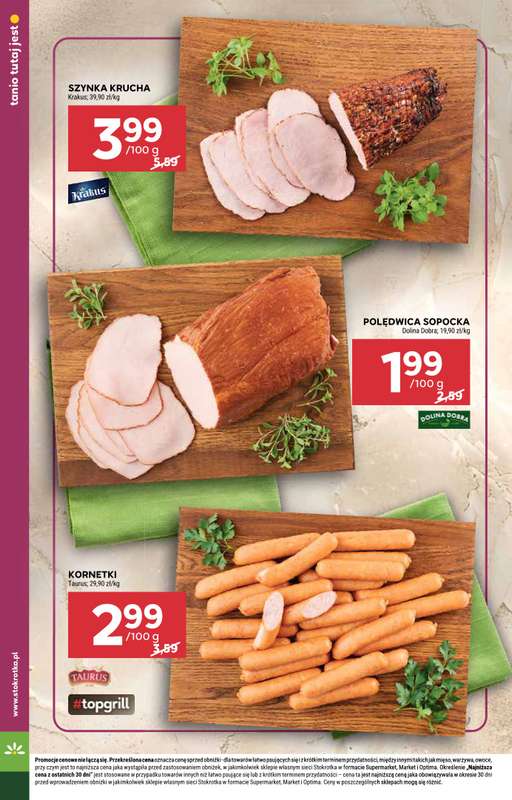 Stokrotka - gazetka promocyjna Gazetka Supermarket od czwartku 02.07 do środy 08.07 - strona 18
