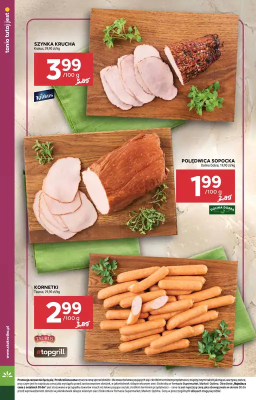 Stokrotka - gazetka promocyjna Gazetka Supermarket od czwartku 02.07 do środy 08.07 - strona 18
