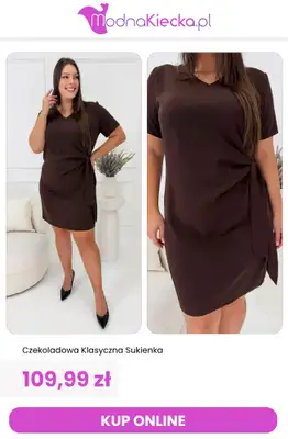 Modna Kiecka - gazetka promocyjna Moda plus size od środy 01.07  - strona 13