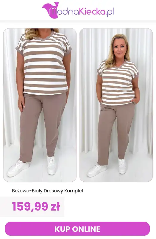 Modna Kiecka - gazetka promocyjna Moda plus size od środy 01.07  - strona 10